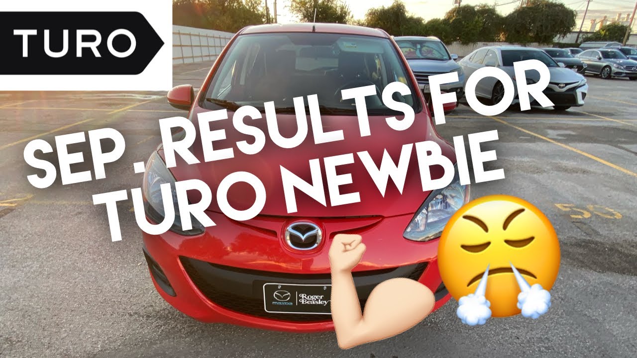 Turo Newbie First Month Results and Thoughts