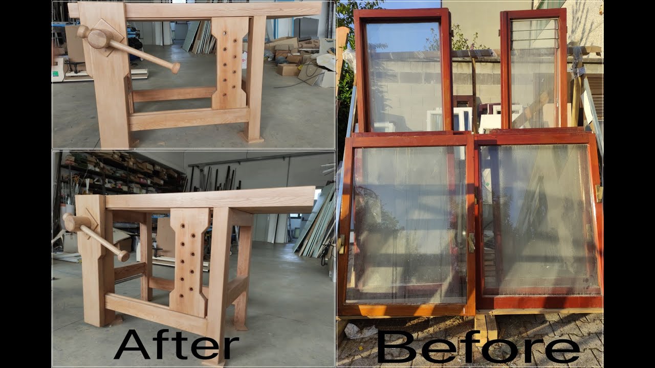 Come Ho Fatto Un Banco Da Falegname Con Materiali Riciclati