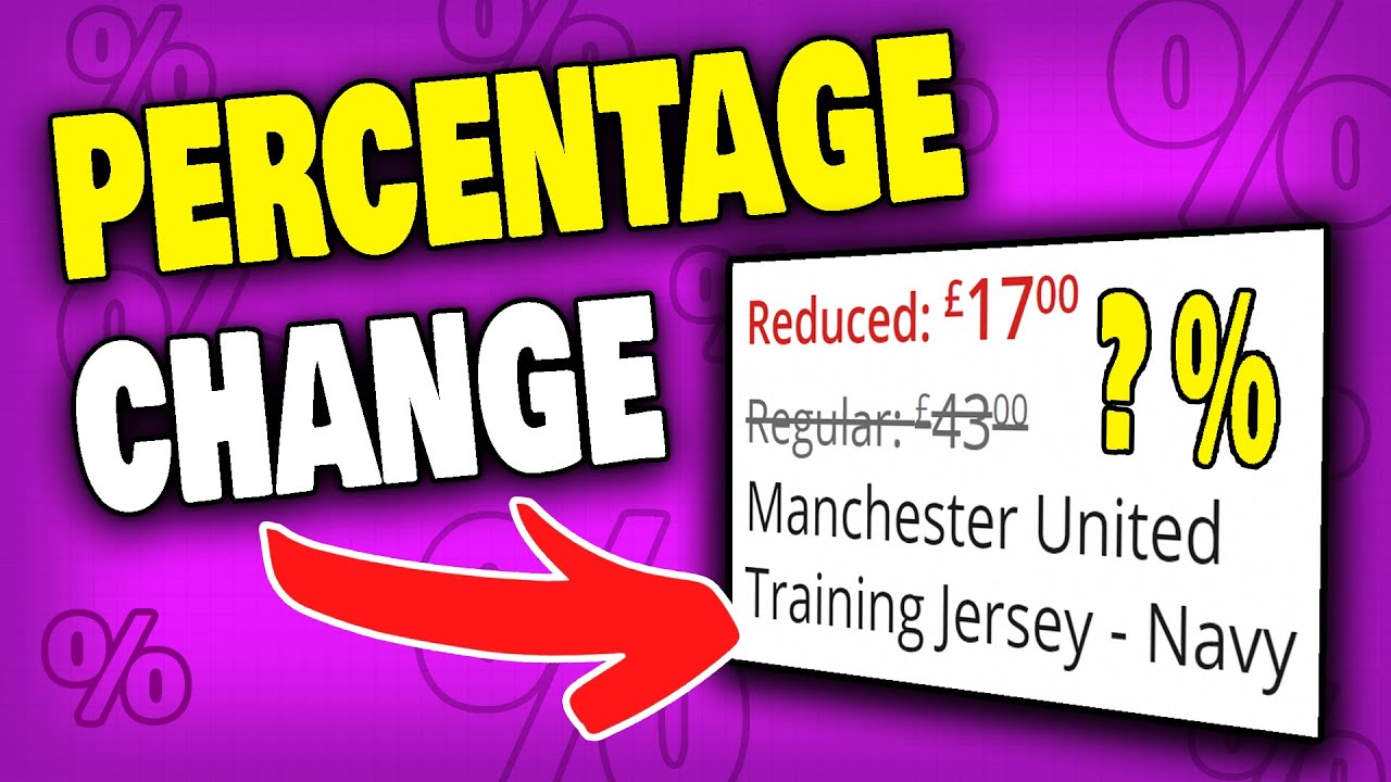 How To Do Percentage Change - Maths Level 2 Functional Skills