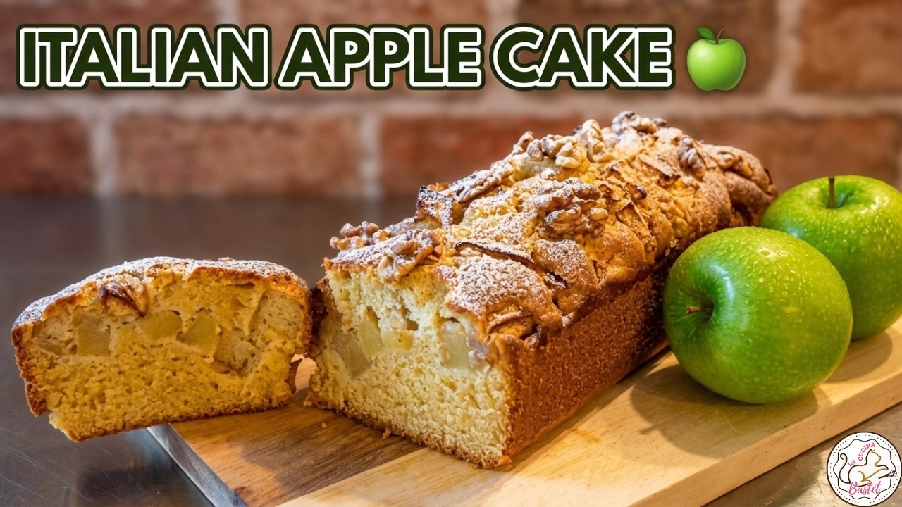 Italian Apple Cake 🍎 Soft, Moist & Fragrant | Grandma’s Style Recipe