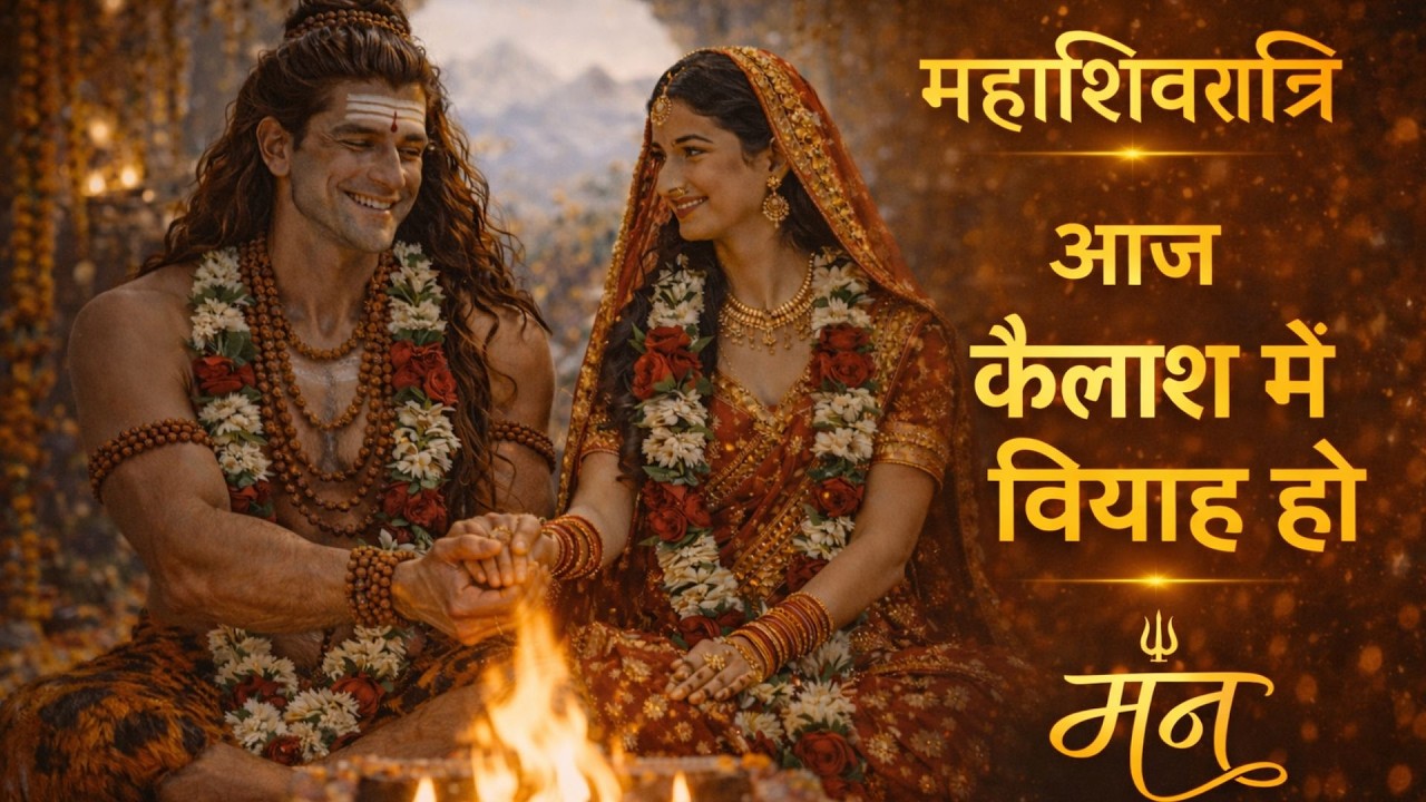 Kailash Mein Viyaah Ho(Official Music Video) – Mann ||आज कैलाश में बियाह हो – मन | Mahashivratri2026