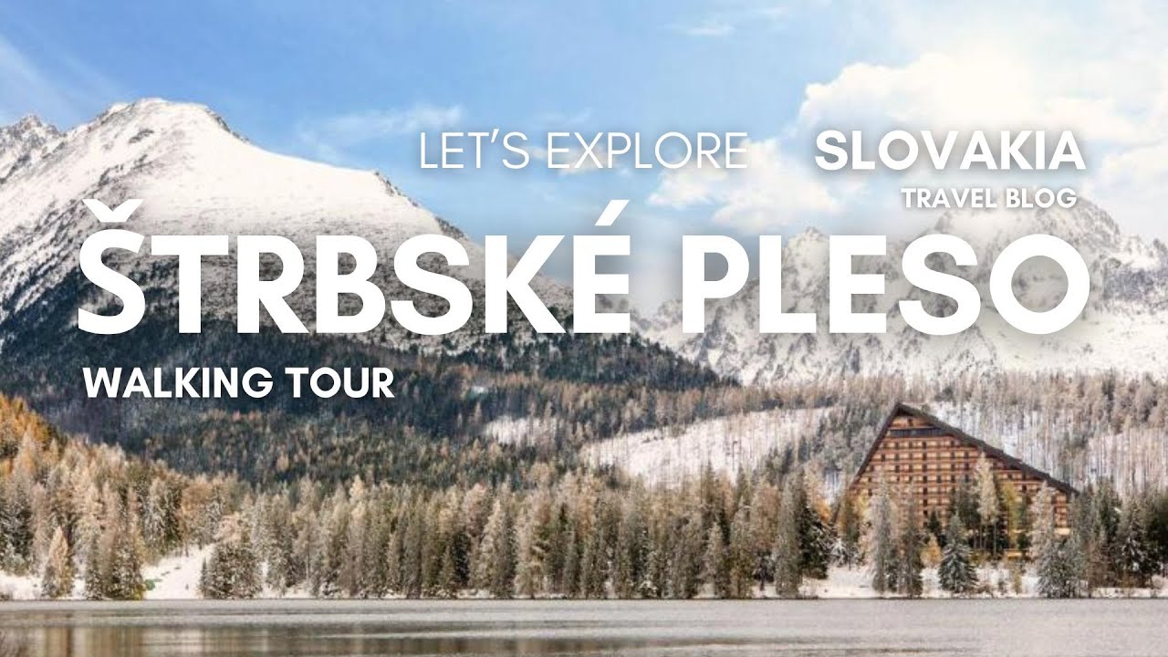 Walking Tour in Štrbské Pleso: From Lake to Ski Trails (Winter 2025, Slovakia)