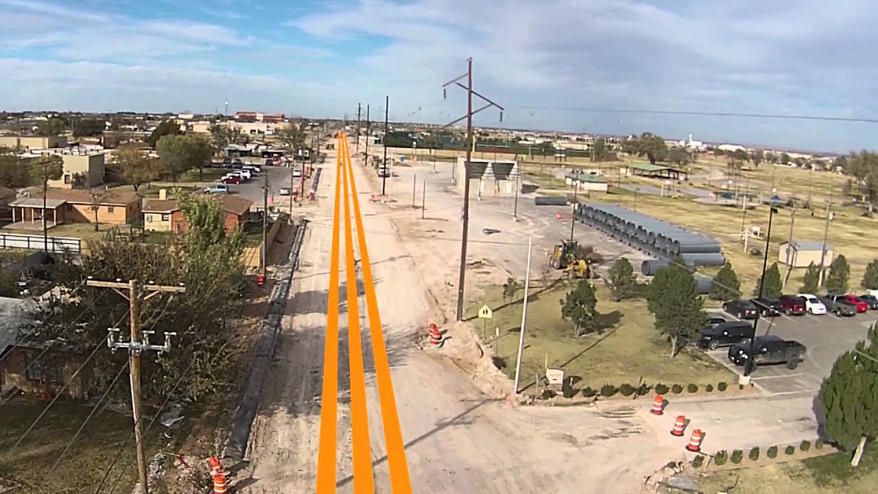 Construction Progress of North 13th Street in Artesia, Nov. 2014