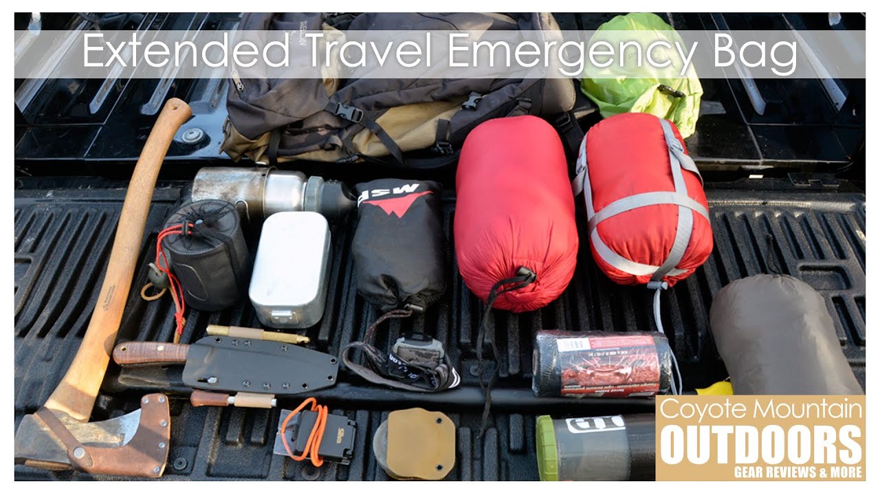 Extended Travel Emergency Bag