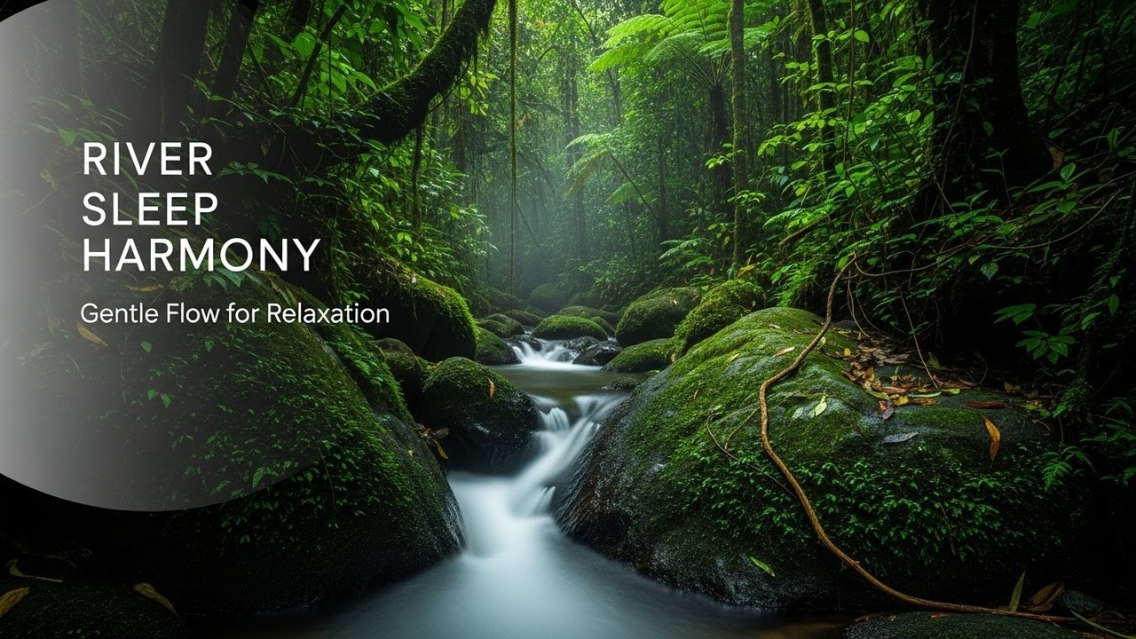 Serene Forest Ambience with Soothing Stream Flow for Sleep Study Meditation and Inner Peace