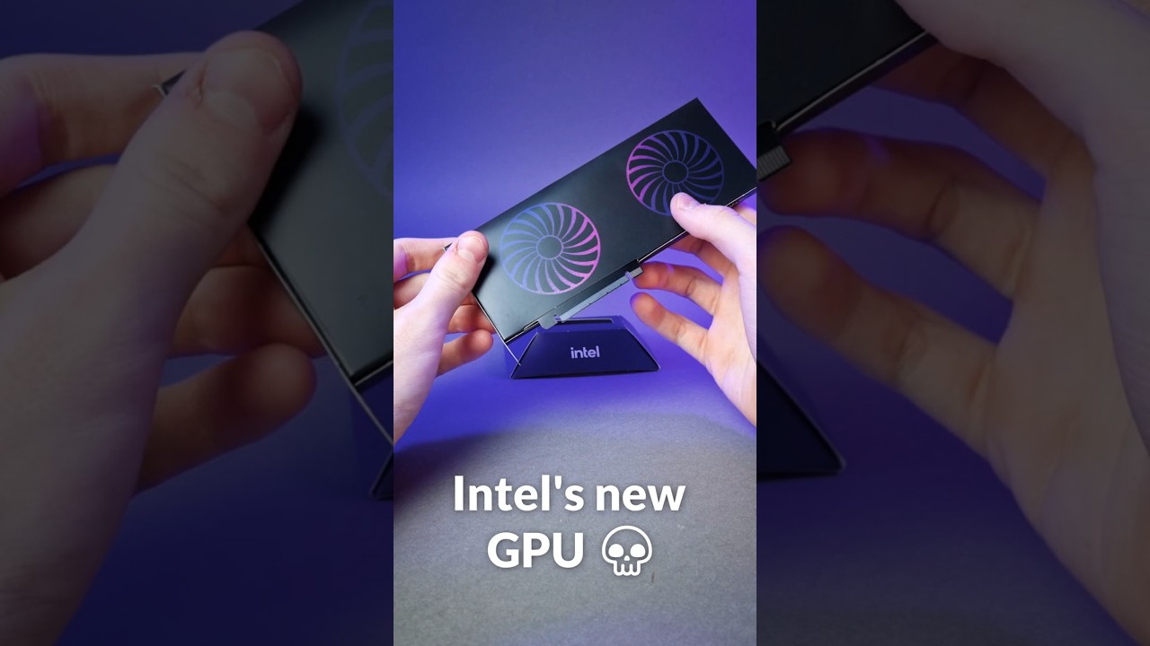*NEW* Intel Arc B580 Graphics Card&mdash;At last, Intel Arc is not dead! #asmr #unboxing #shorts