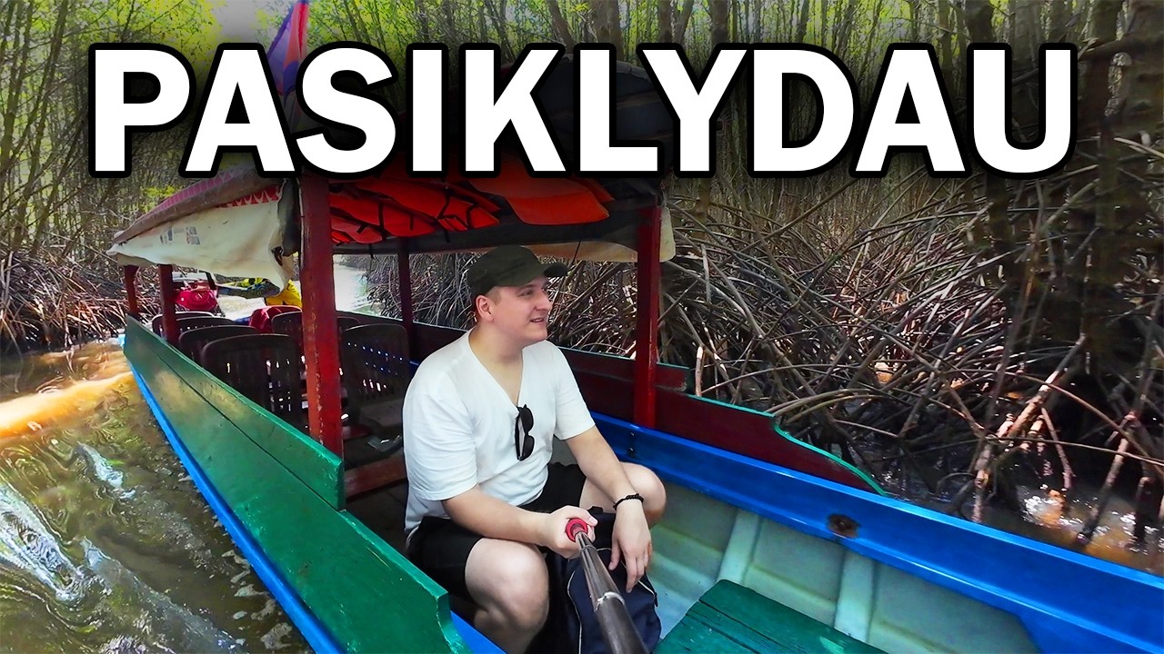 NEŽINAU KUR PLAUKIU KAMBODŽOJE