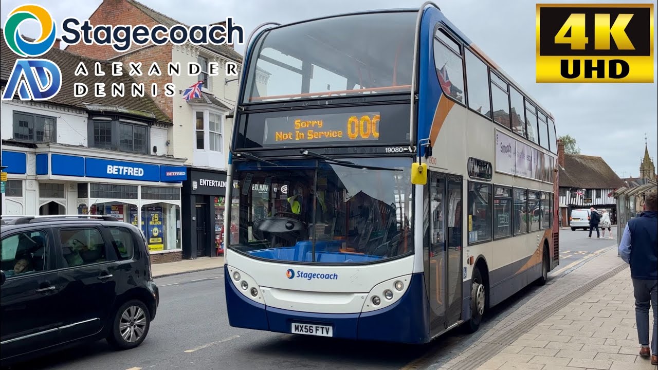 [Stagecoach Midlands: 3 Stratford-upon-Avon to Lower Quinton] Alexander Dennis Enviro400  Trident 2