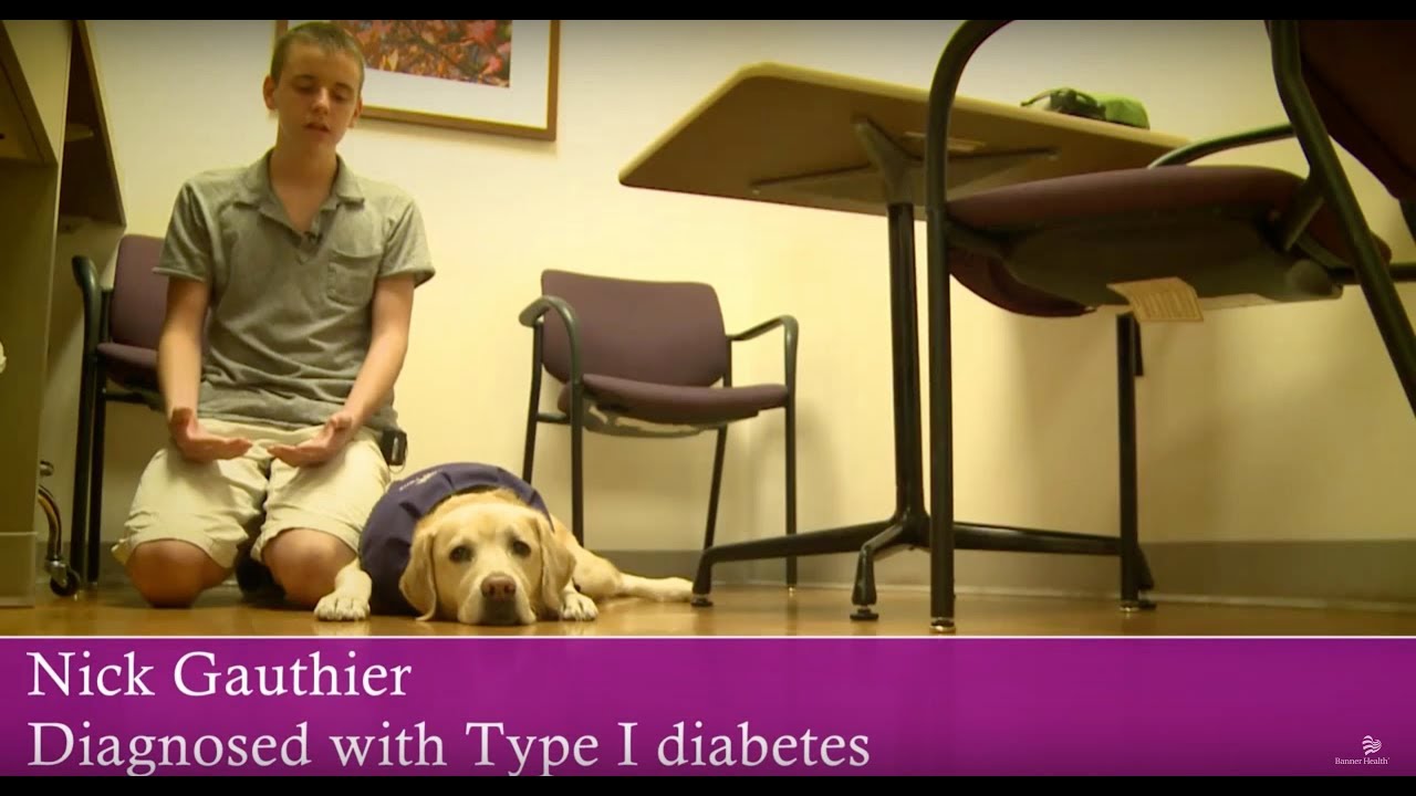 Service Dog Helps Teen Monitor His Insulin Levels