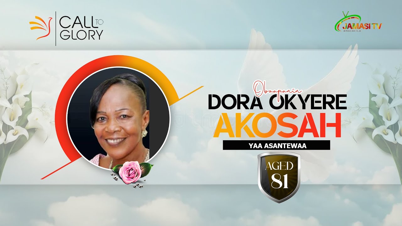 LAYING IN STATE OF THE LATE OBAAPANIN DORA OKYERE AKOSAH, STREAMING LIVE FROM ASANTE JAMASI