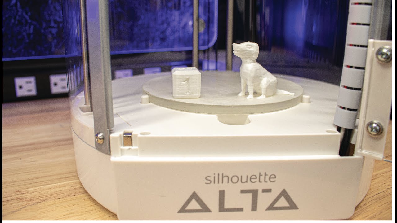 Unboxing The Silhouette Alta and First Prints