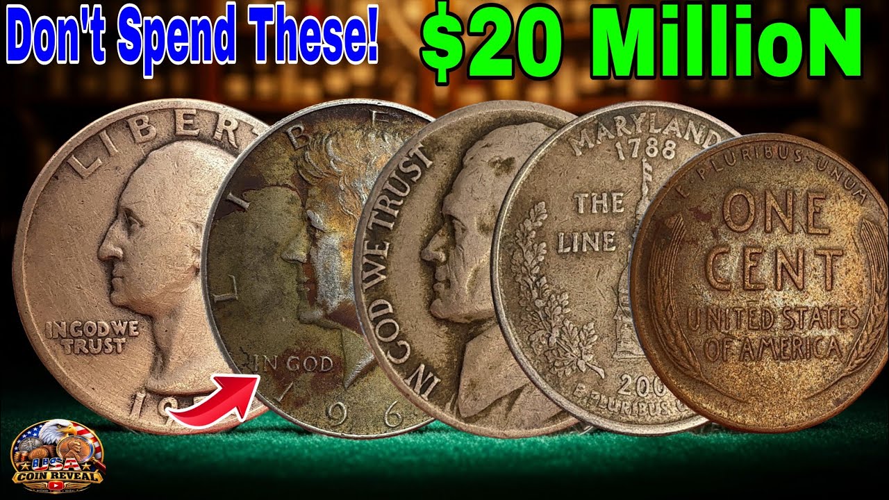 Top 20 Most Valuable American Coins Hiding in Plain Sight &mdash; Don&rsquo;t Clean or Spend Them!
