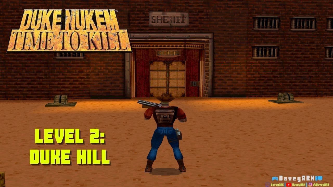 Duke Nukem: Time to Kill - Level 2: Duke Hill - Death Wish - Playstation