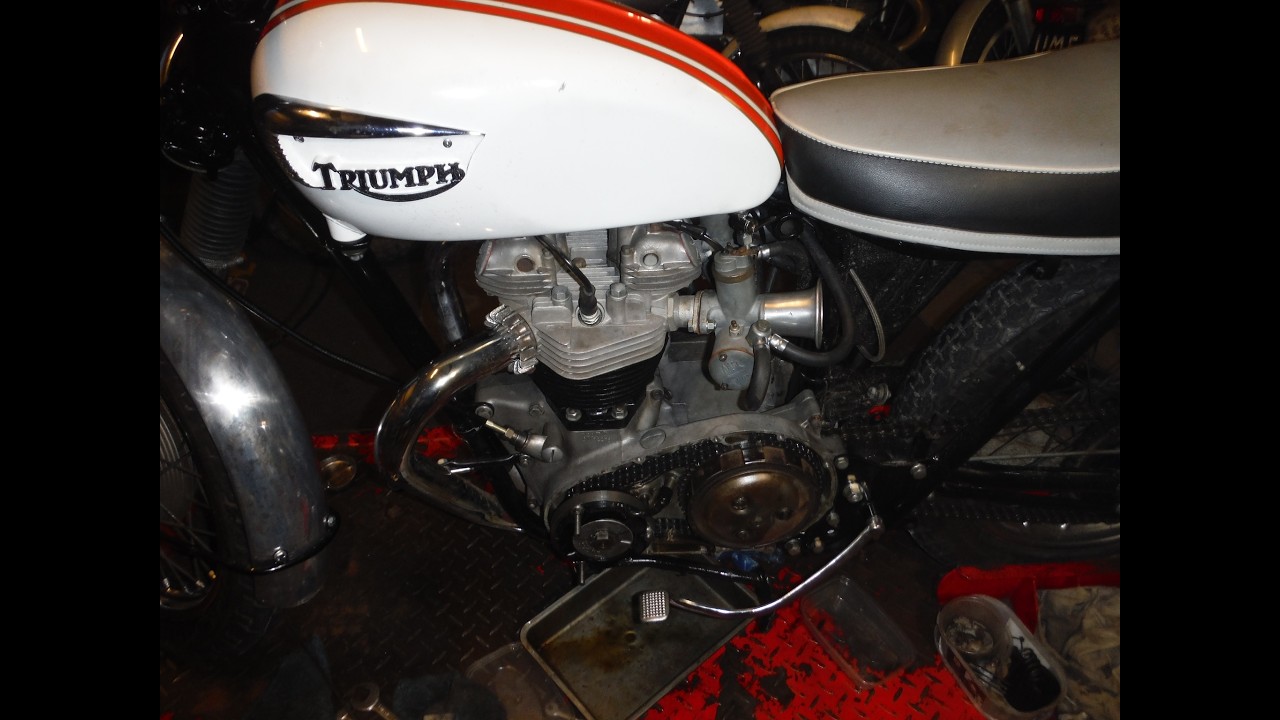 Triumph T120TT - One step forward & back two, Ignition and carburation issues don't mix well!