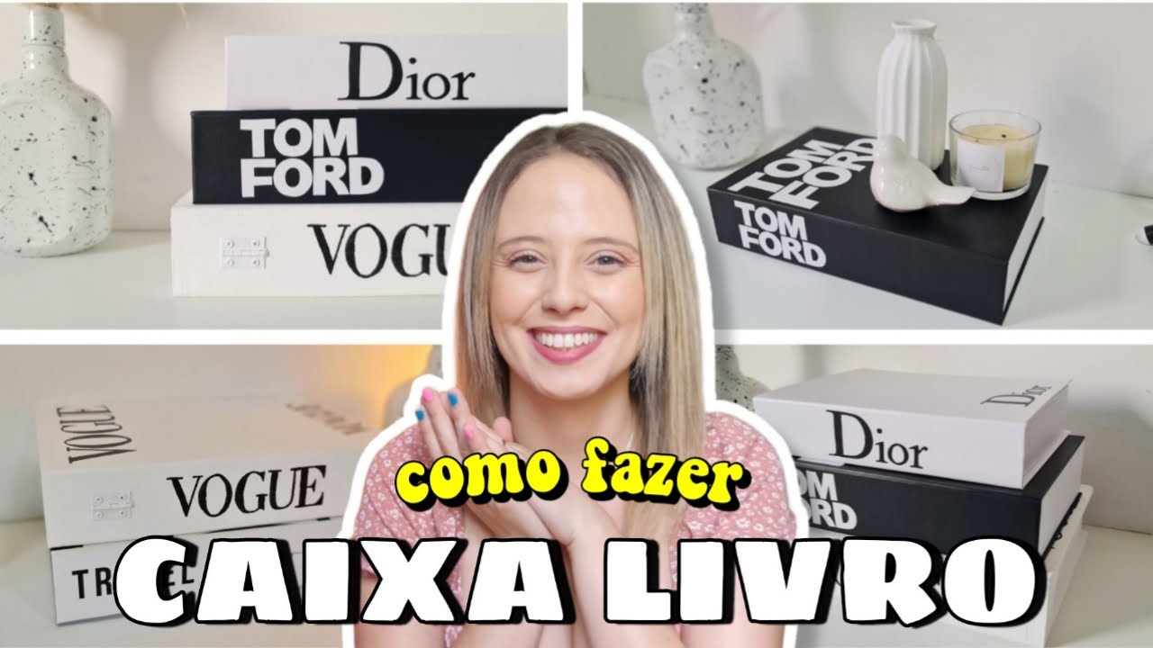 LIVROS DECORATIVOS Voc&ecirc; Nem Imaginava Que Era T&atilde;o F&aacute;cil Fazer - DIY DECORA&Ccedil;&Atilde;O - FA&Ccedil;A VOC&Ecirc; MESMO