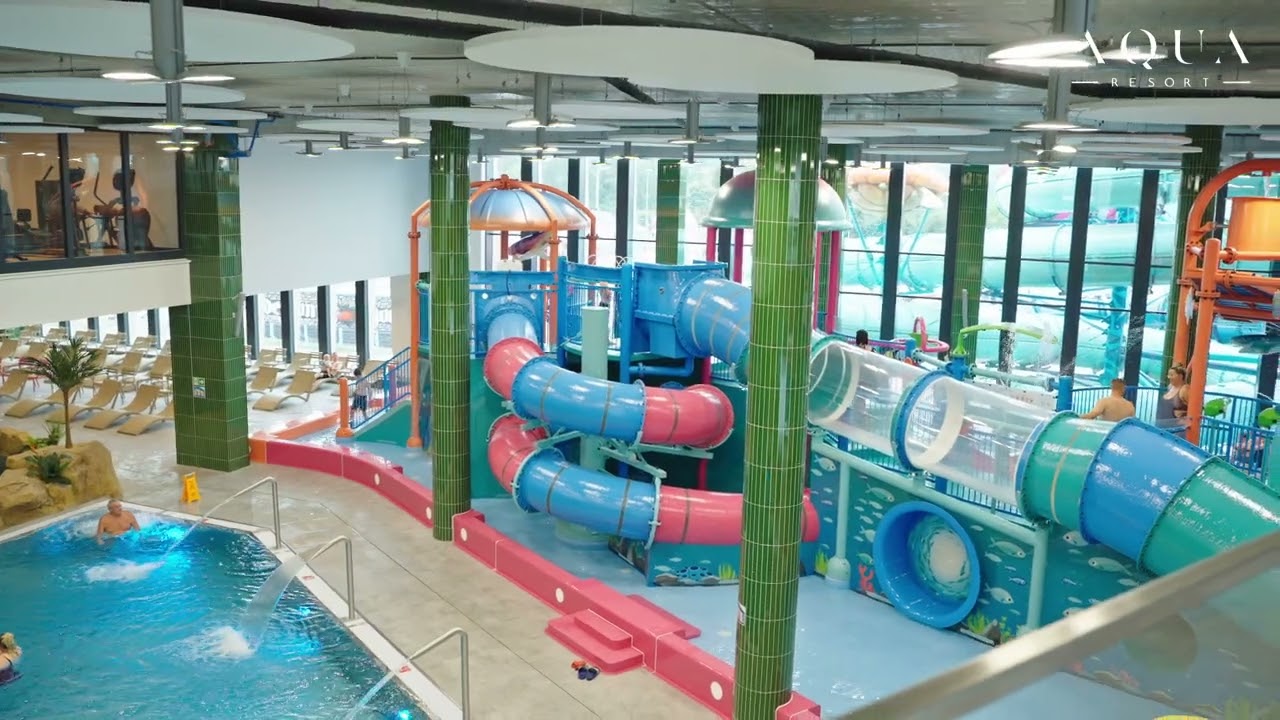 Aquapark Międzyzdroje -Aqua Resort morze atrakcji.