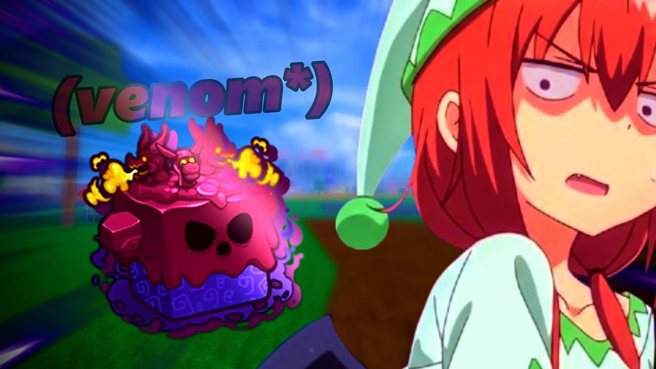 Venom Antes do Rework &eacute; Absurda no PvP do Blox Fruits!!