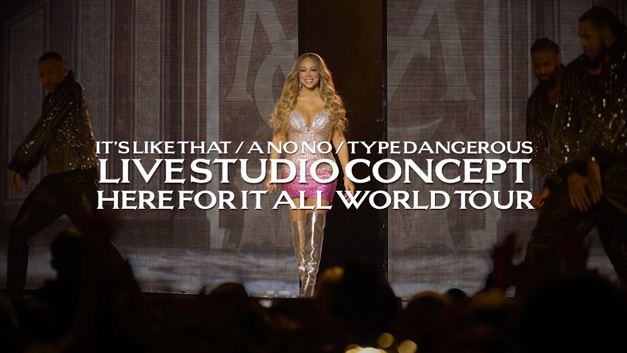 Mariah Carey - It's Like That / A No No / Type Dangerous (Live Studio Concept) [HFIA Tour - Act 1]
