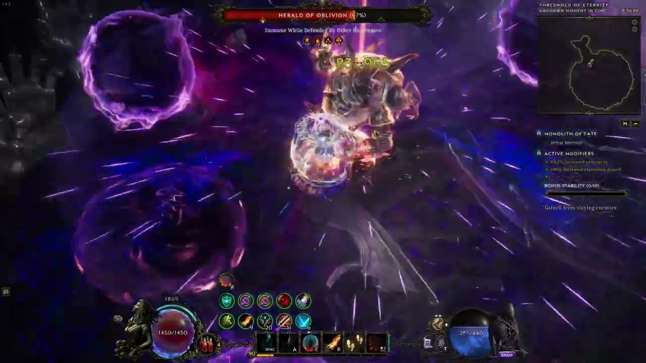 32s Uber Aberroth | Flame Reave Spellblade | Last Epoch 1.4