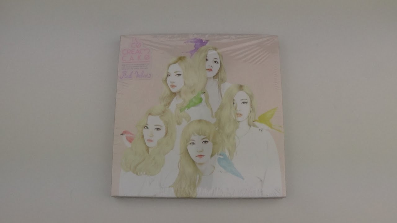 Unboxing Red Velvet 레드벨벳 1st Mini Album Ice Cream Cake