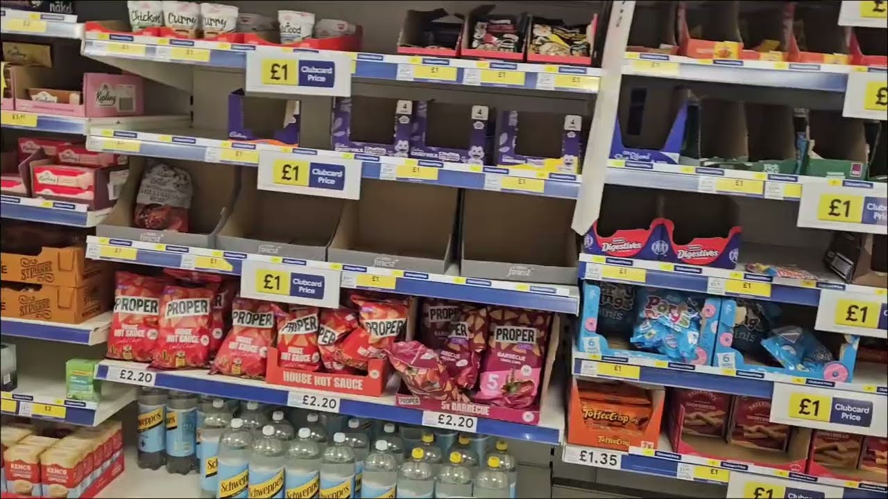 Come shop with me at Tesco for 12 people