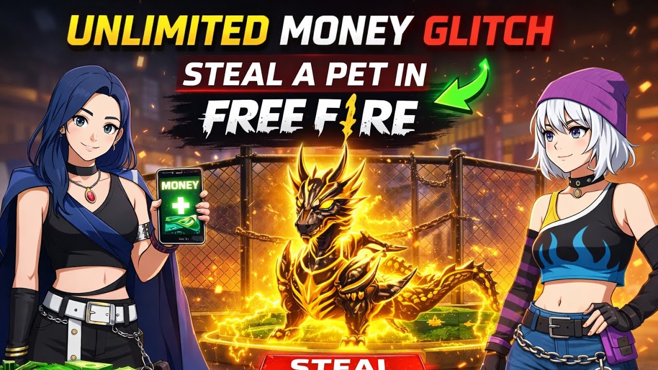 Unlimited Money Glitch 💰 | Steal A Pet in Free Fire Craftland steal a pet glitch 