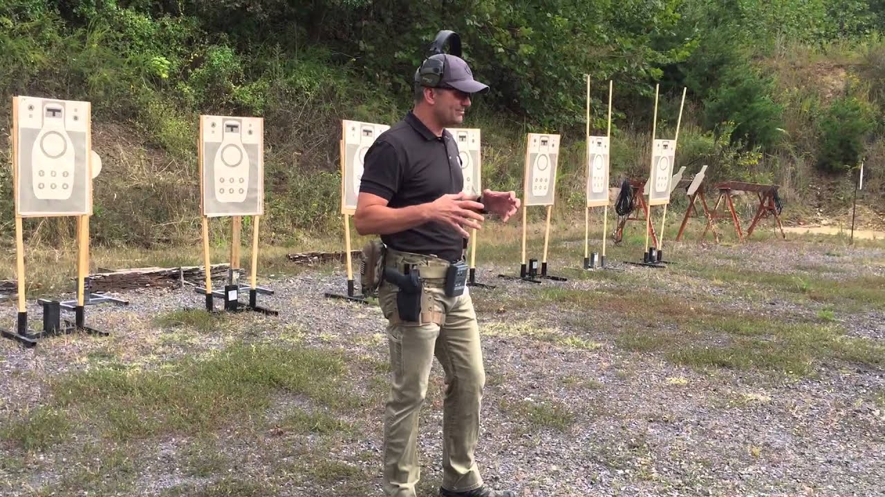 Ernest Langdon explains efficient presentation to the target