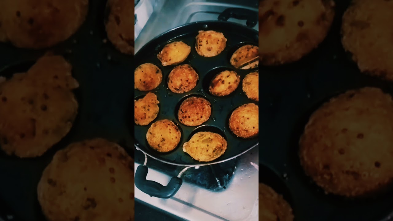 👆 Best Crispy Appe | Street Style Appe | Appe Recipe #shorts #short #ytshorts #appe