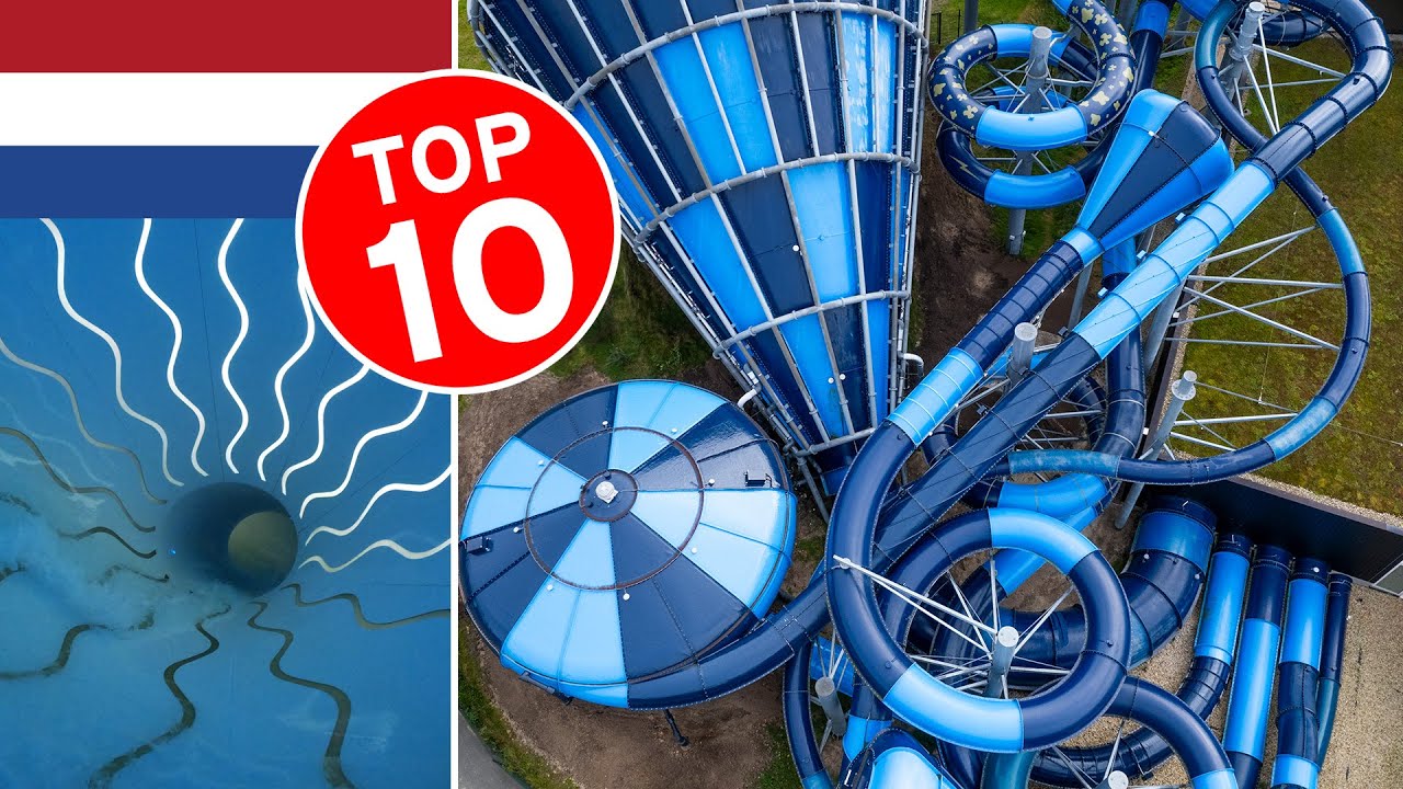 TOP 10 Water Slides in The Netherlands! GoPro POV