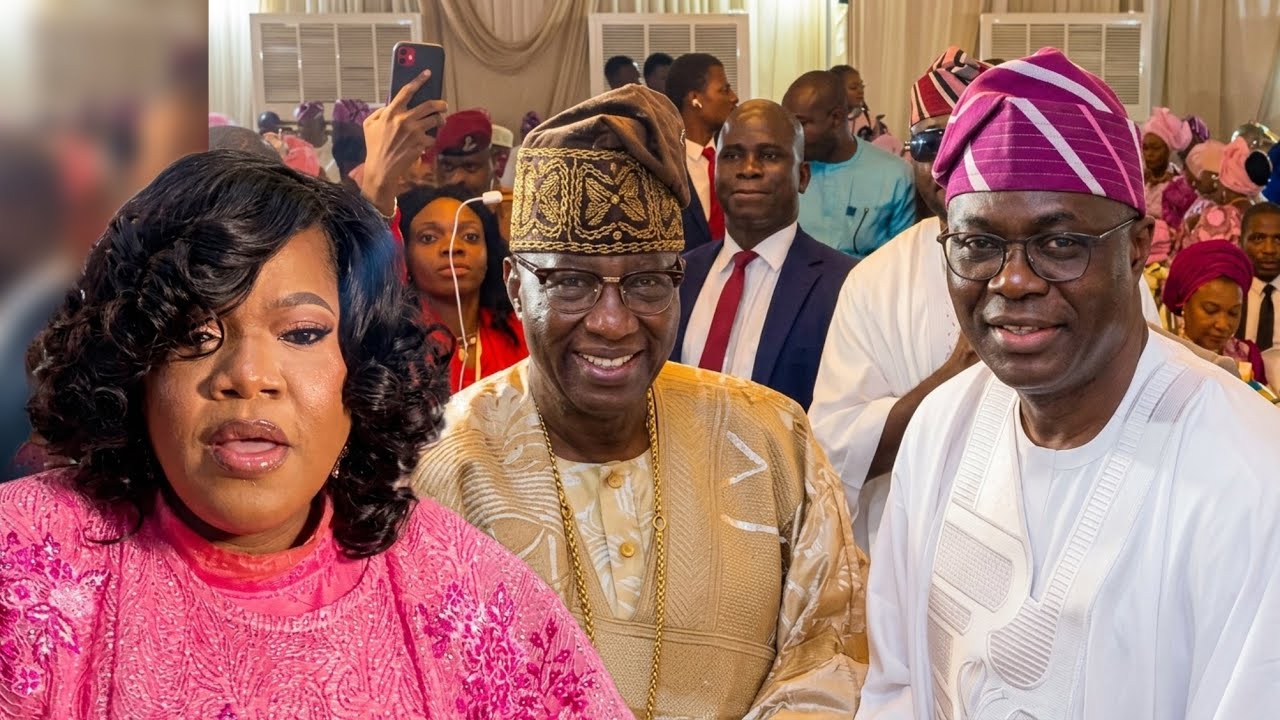 Тойин Абрахам блистает на праздновании 70-летия Гбенги Даниэля.