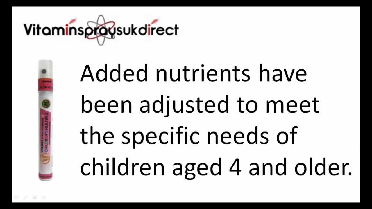 Vitamin Sprays UK - Vitamins & Supplements Suppliers