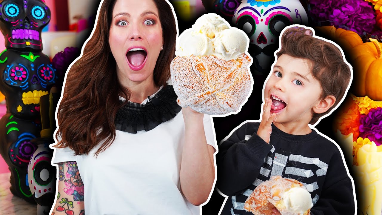 HELADO DE PAN DE MUERTO - ¡4 INGREDIENTES + 3 PASOS!  | DACOSTA'S BAKERY