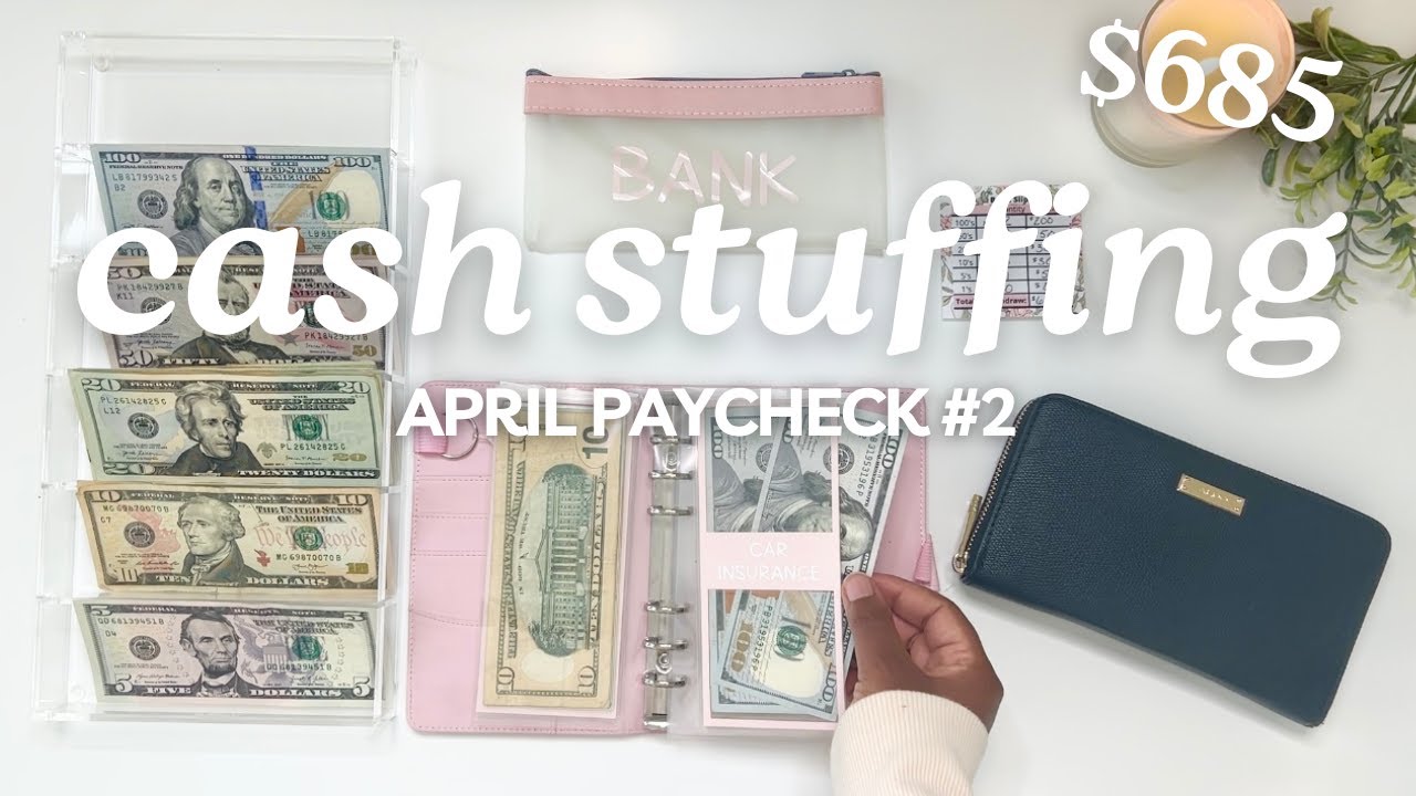 CASH ENVELOPE STUFFING | APRIL 2025 PAYCHECK #2 | Budget With Me | MONETS MONEY