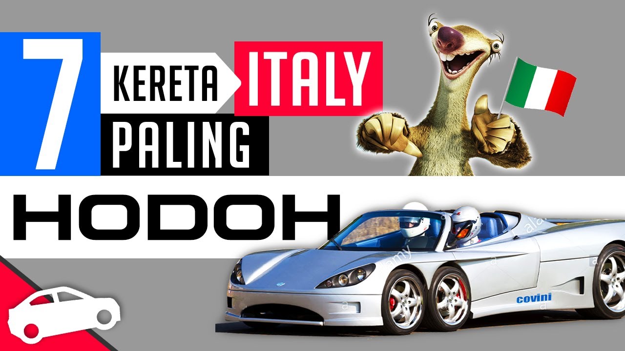 7 Kereta ITALY yang Paling Sedih !