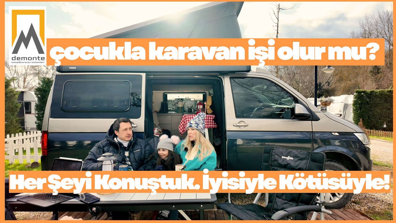 Çocuklu Aile İle Karavan Olur Mu? | Transporter Karavan İle Olur! Şehirde Ulaşım, Doğada Kamp