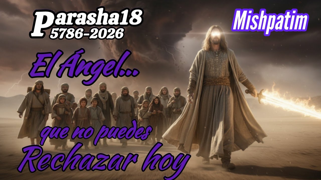 Parashá 18 Mishpatim 5786-2026 | El Ángel que no puedes Rechazar hoy | Raíces Hebreas