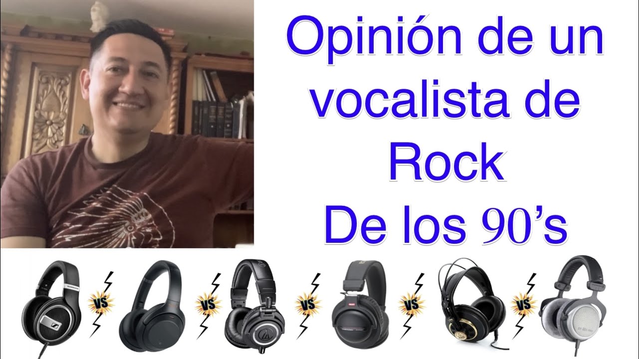Opinión de vocalista de los 90´s | SennheiserHD 599 vs ATH M50X vs Sony XM3 vs DT 880pro vs AKG K240