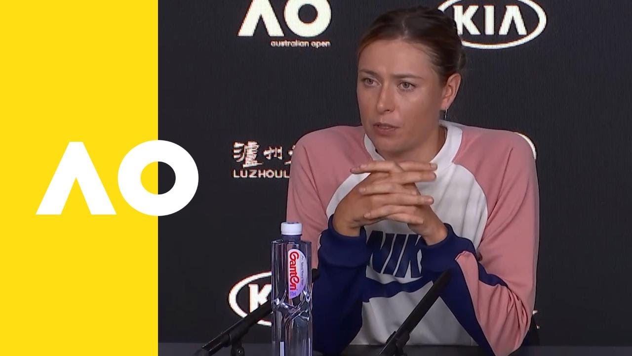 Maria Sharapova press conference (2R) | Australian Open 2019