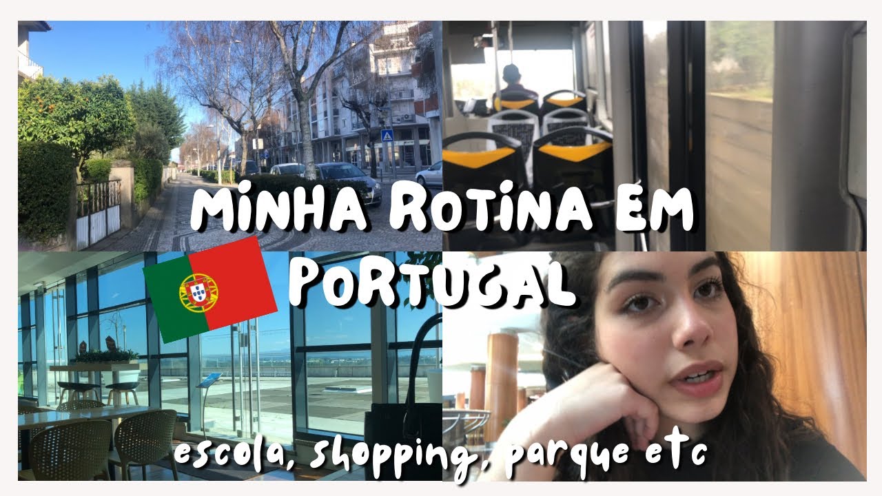 Vlog: MINHA ROTINA EM PORTUGAL🇵🇹