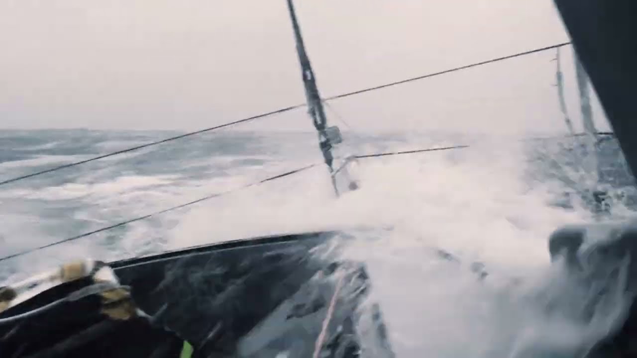 Conditions dantesques sur le  Vend&eacute;e Globe 2024