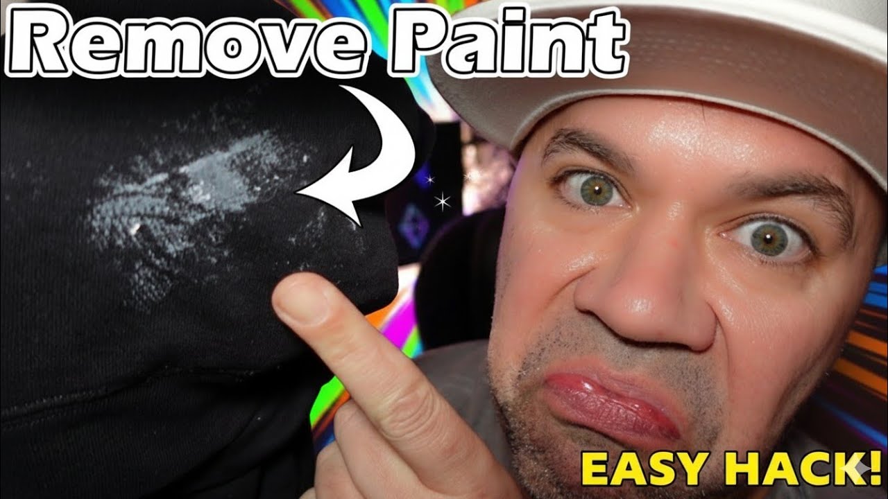 How To Remove Dry Paint from Clothes (Quick & Easy)