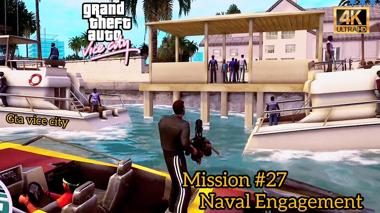 Gta vice city - Naval Engagement mission #gta #gta5 #gaming #trending #viral 