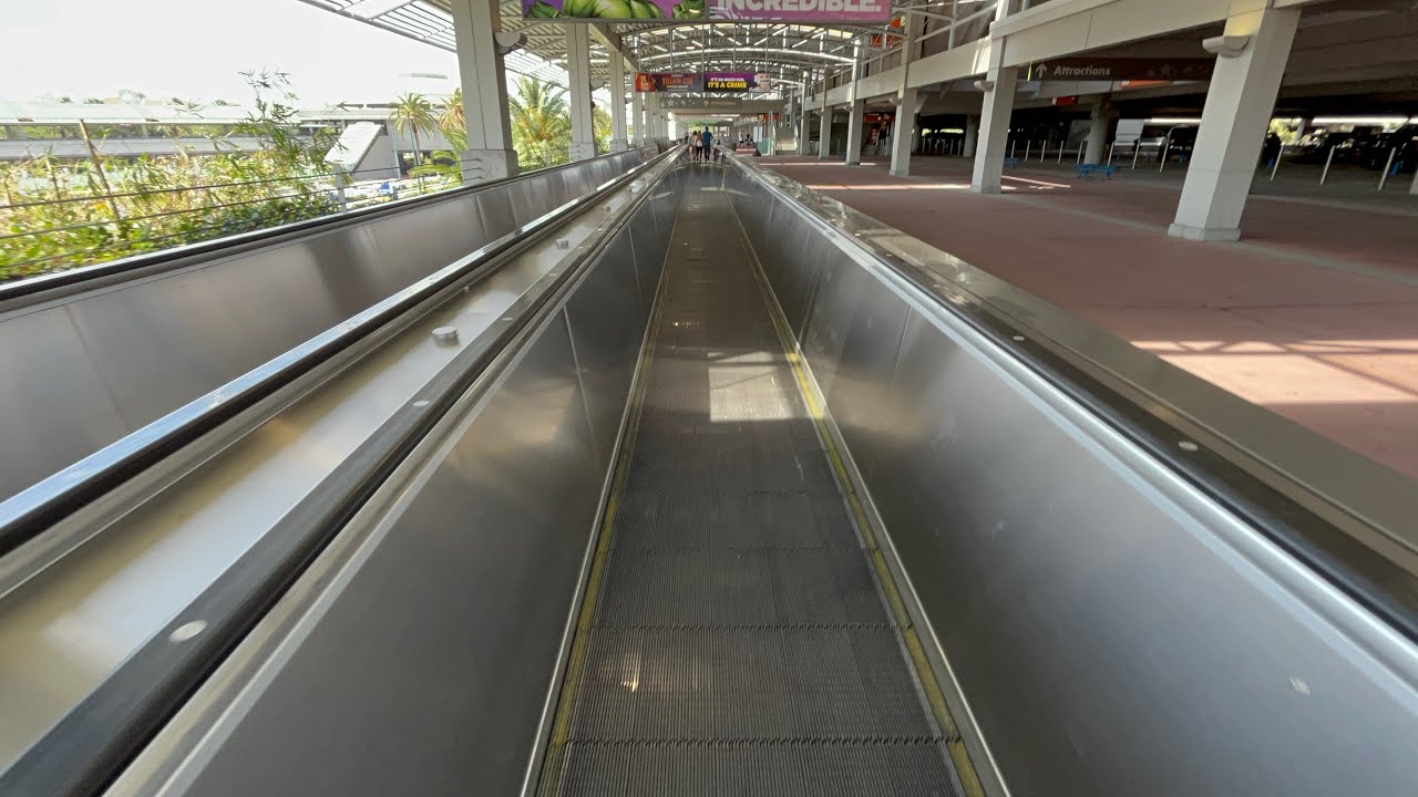 Montgomery Kone Moving Walkways At The Universal Orlando Parking Garage In Orlando, FL