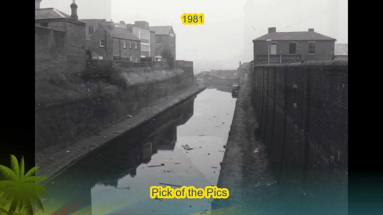 Birmingham City Centre Canal scenes Part 2 - Scenes from the 1970's and 80s continued.