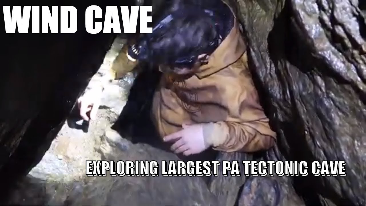 EXPLORING Largest Tectonic CAVE in PA | WIND CAVE Pequea, PA