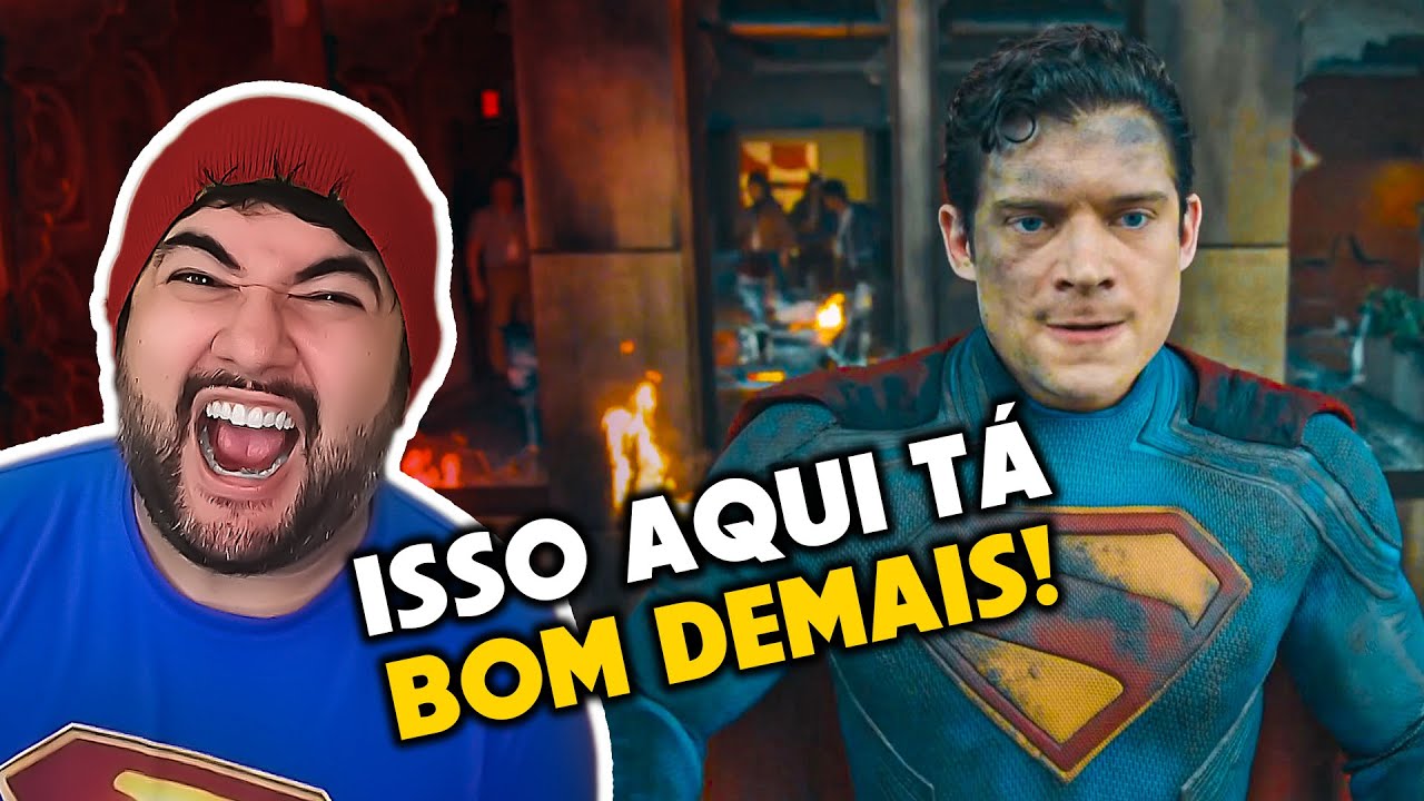 SUPERMAN VAI SER O FILME DO ANO! (REACT & ANÁLISE)