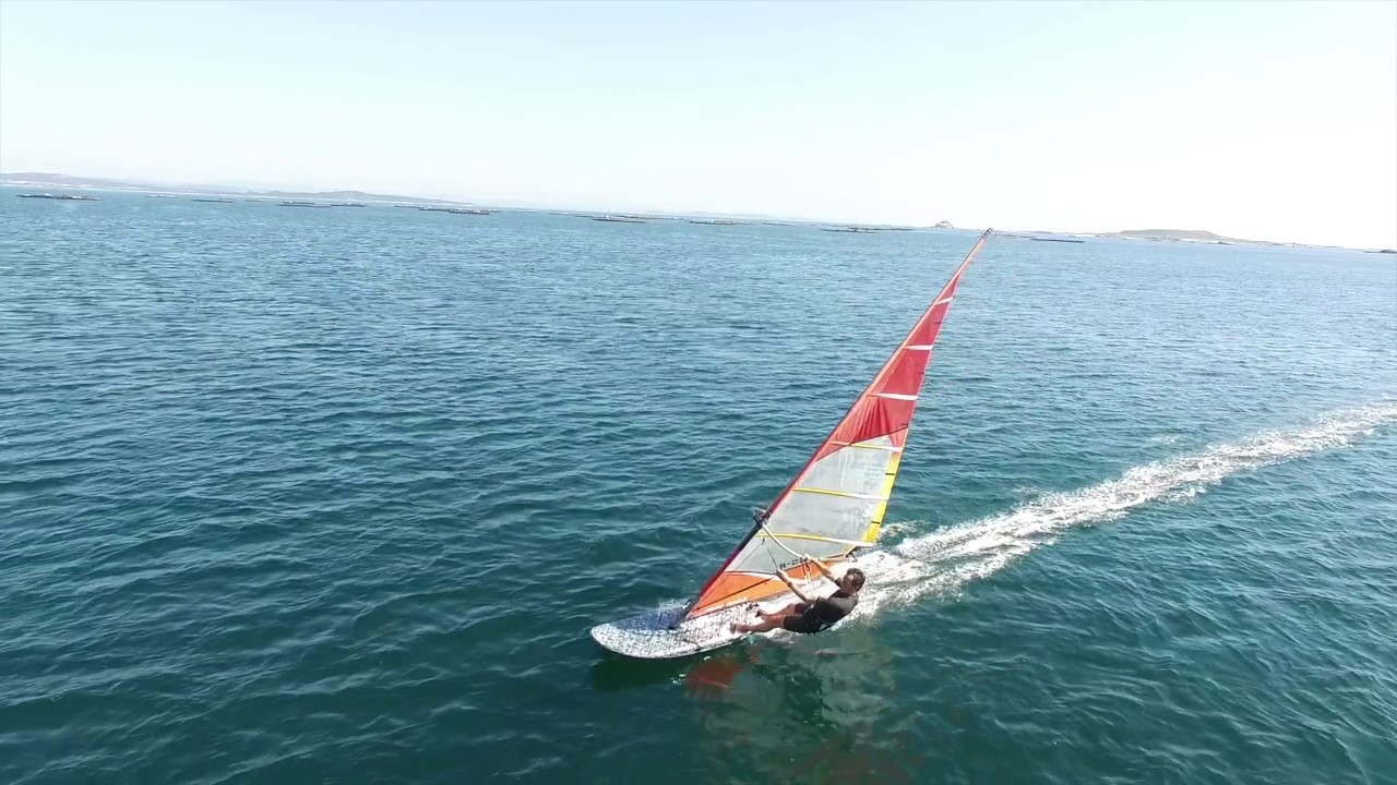 Windsurf 2017 Formula Slalom lightwind -  Drone - Session Two