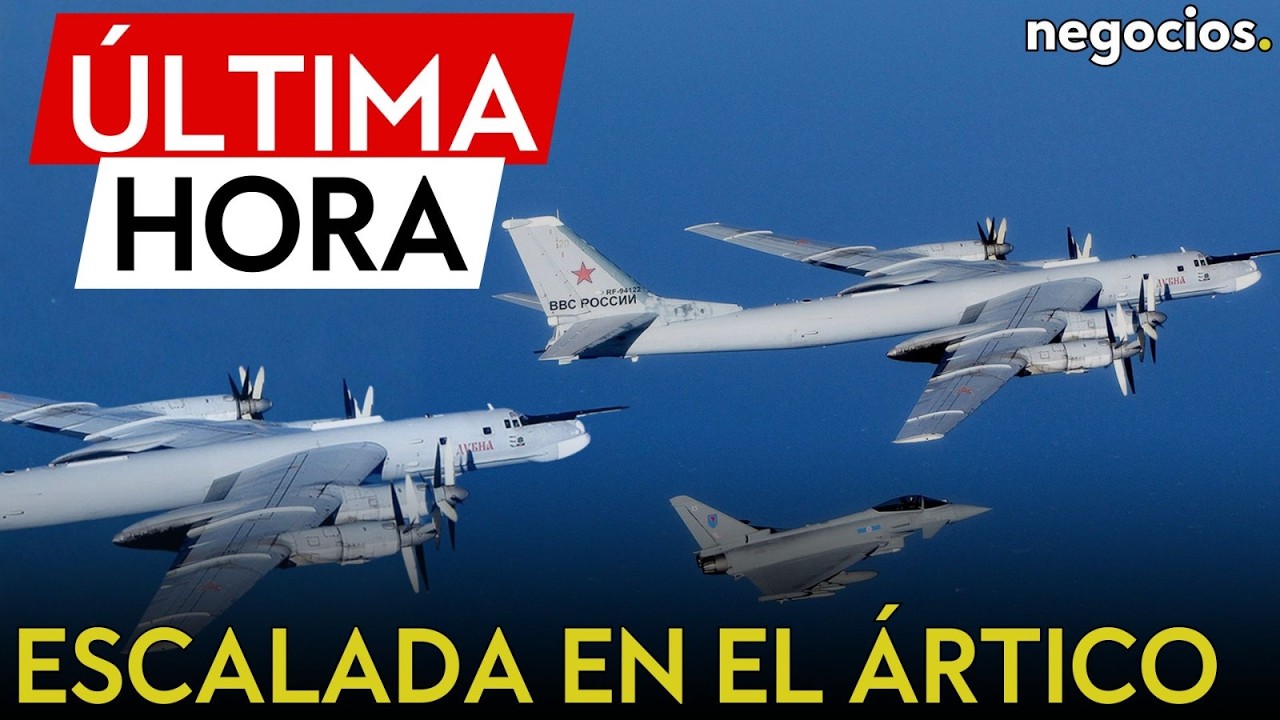 ÚLTIMA HORA | Bombarderos nucleares de Rusia patrullan el mar de Bering escoltados por cazas
