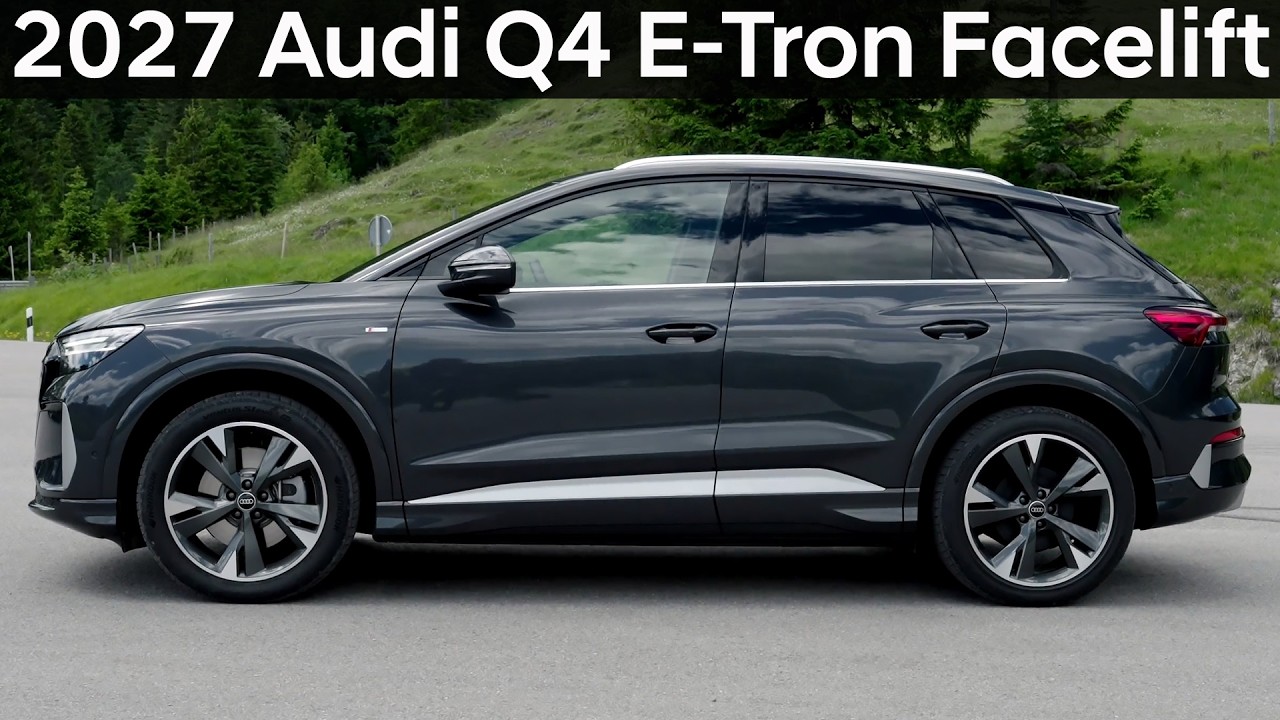 2027 New Audi Q4 E-tron (Facelift) - The company's most popular electric crossover!