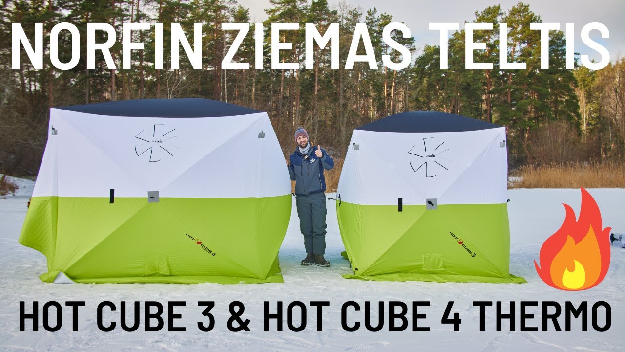 Norfin ziemas teltis HOT CUBE 4 THERMAL & HOT CUBE 3